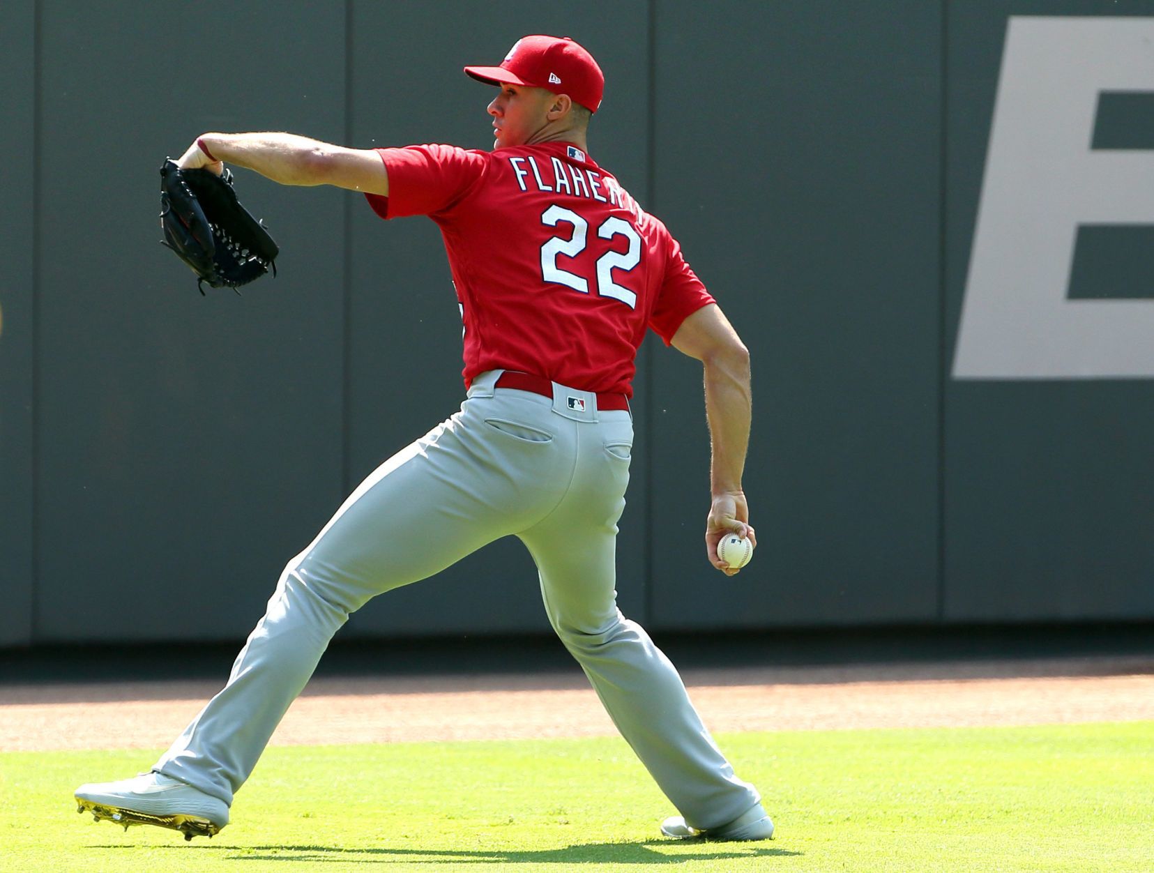 St. Louis Cardinals practice before Game 1 of NLDS in Atlanta